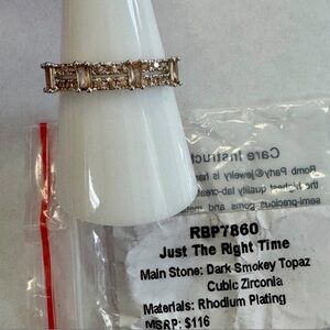 Bomb party- “just the right time” size 9 ring